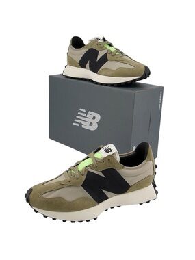 New Balance Women’s 327 Sneaker Shoes in Khaki Size 8.5 The Intelligent Choice